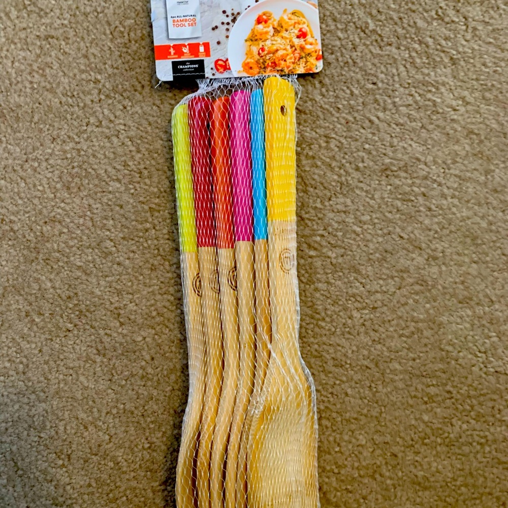 Bamboo Cooking Utensil set